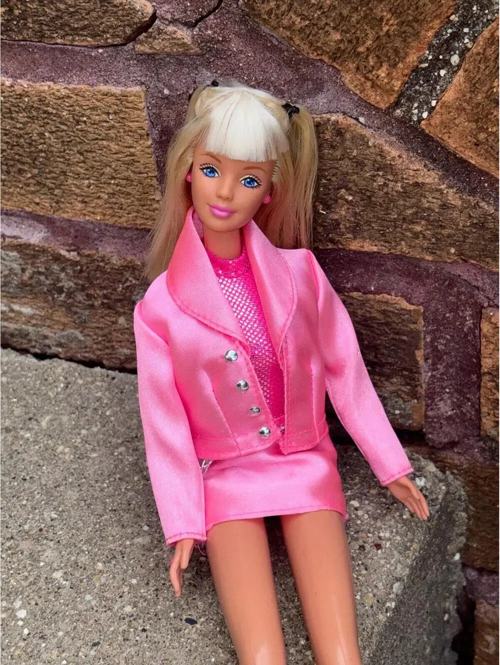 Barbie Sticker Craze Doll Redressed